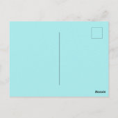 Valentinstag Postkarte (Rückseite)