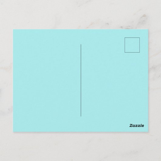 Valentinstag Postkarte (Rückseite)