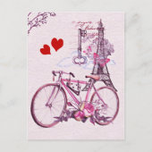 Valentinstag Postkarte (Vorderseite)