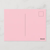 Valentinstag Postkarte (Rückseite)