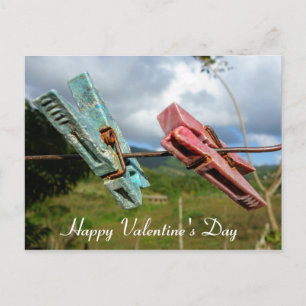 Valentinstag Postkarte