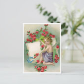 Valentinstag Postkarte (Stehend Vorderseite)