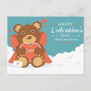 Valentinstag Postkarte