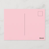 Valentinstag Postkarte (Rückseite)