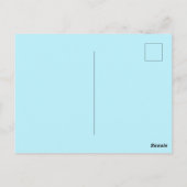 Valentinstag Postkarte (Rückseite)