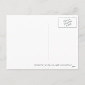 Valentinstag Postkarte (Rückseite)