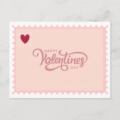 Valentinstag Postkarte (Vorderseite)