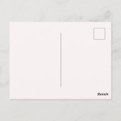 Valentinstag Postkarte (Rückseite)