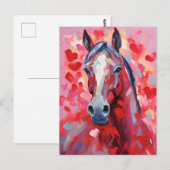 Valentinstag Postkarte (Vorne/Hinten)