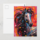 Valentinstag Postkarte (Vorne/Hinten)