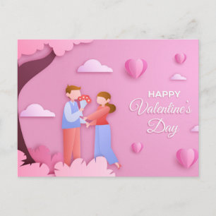 Valentinstag Postkarte