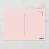 Valentinstag Postkarte (Rückseite)