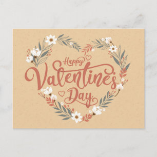 Valentinstag Postkarte
