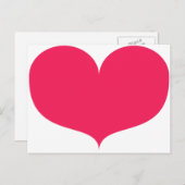 Valentinstag - Postkarte (Vorne/Hinten)