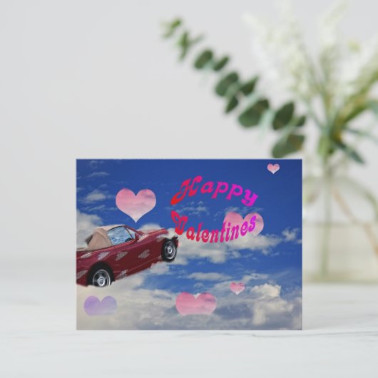 Valentinstag, Postkarte (Stehend Vorderseite)