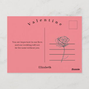 Valentinstag Postkarte