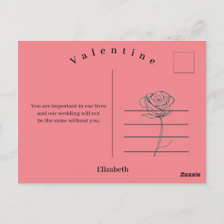 Valentinstag Postkarte