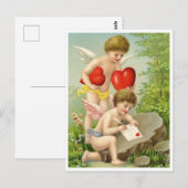 Valentinstag Postkarte (Vorne/Hinten)