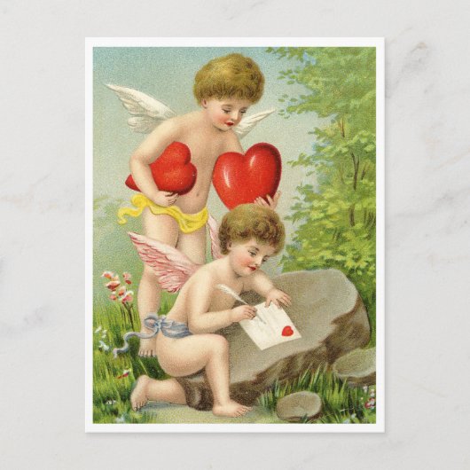 Valentinstag Postkarte (Vorderseite)