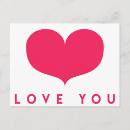 Valentinstag - Postkarte