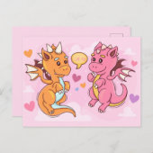 Valentinstag Postkarte (Vorne/Hinten)