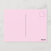 Valentinstag Postkarte (Rückseite)