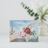 Valentinstag Postkarte (Stehend Vorderseite)