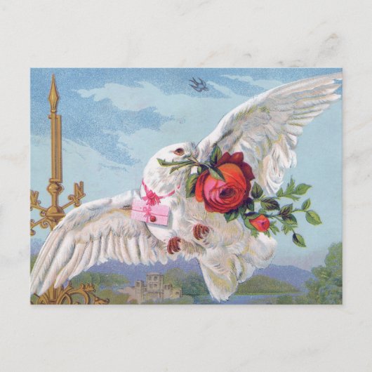 Valentinstag Postkarte (Vorderseite)