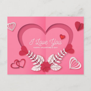 Valentinstag Postkarte