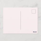 Valentinstag Postkarte (Rückseite)