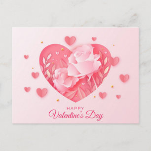 Valentinstag Postkarte