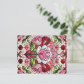 Valentinstag Postkarte (Stehend Vorderseite)