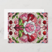 Valentinstag Postkarte (Vorne/Hinten)