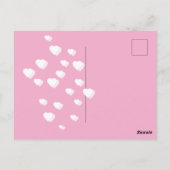 Valentinstag Postkarte (Rückseite)