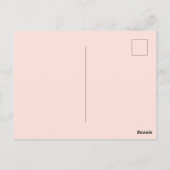 Valentinstag Postkarte (Rückseite)