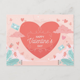 Valentinstag Postkarte