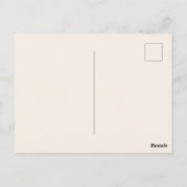 Valentinstag Postkarte (Rückseite)