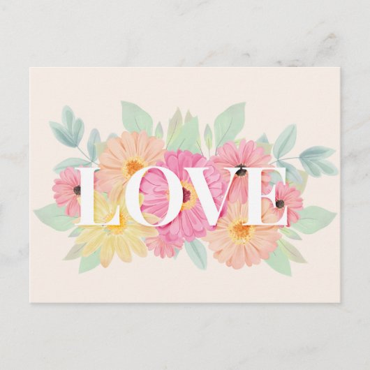 Valentinstag Postkarte (Vorderseite)