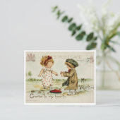 Valentinstag Postkarte (Stehend Vorderseite)