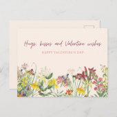 Valentinstag Postkarte (Vorne/Hinten)