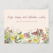 Valentinstag Postkarte (Vorderseite)