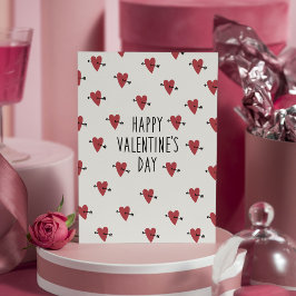 Valentinstag-Postkarte des Cupid Postkarte