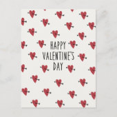 Valentinstag-Postkarte des Cupid Postkarte (Vorderseite)