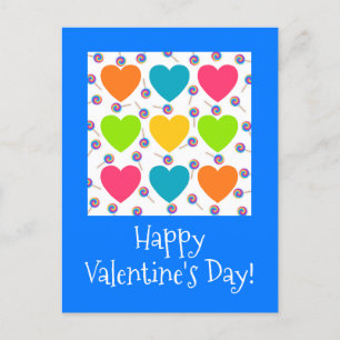 Valentinstag Postkarte für Kinder durch Jo-Bilder