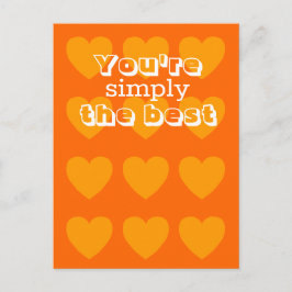 Valentinstag Postkarte mit Herzen von Jo Images