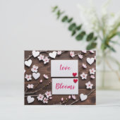 Valentinstag, Postüberquerung Postkarte (Stehend Vorderseite)