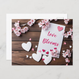 Valentinstag, Postüberquerung Postkarte