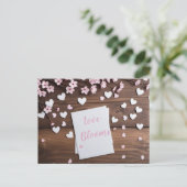 Valentinstag, Postüberquerung Postkarte (Stehend Vorderseite)