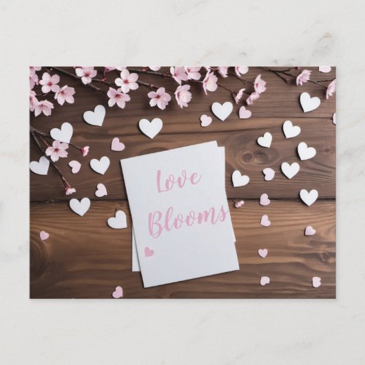 Valentinstag, Postüberquerung Postkarte (Vorderseite)