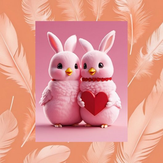 Valentinstag, Postüberquerung Postkarte